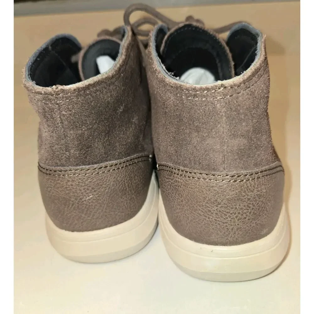 Crocs Kinsale Chukka Boots Mens 9 Dark Brown Suede Lace Up Comfort